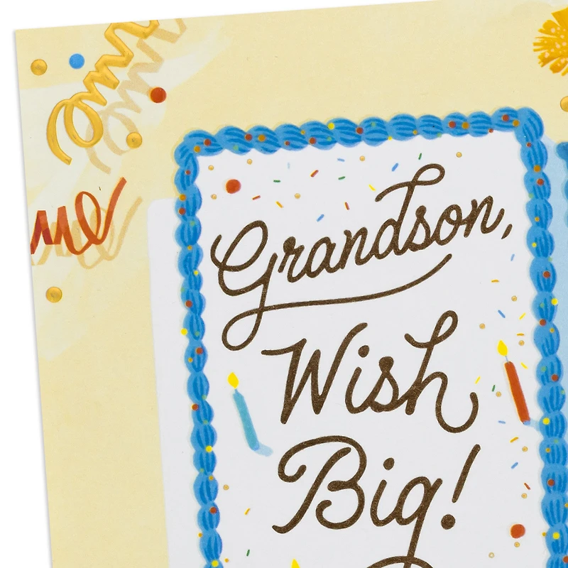 Wish Big Birthday Card for Grandson for only USD 5.99 | Hallmark