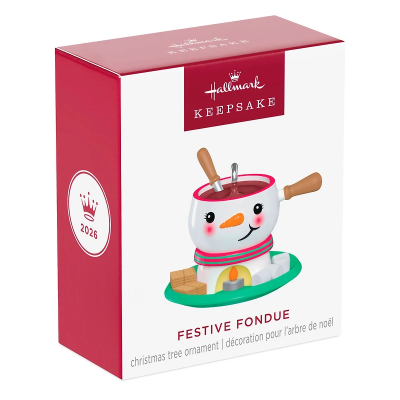 Mini Festive Fondue Ornament, 1" for only USD 12.99 | Hallmark