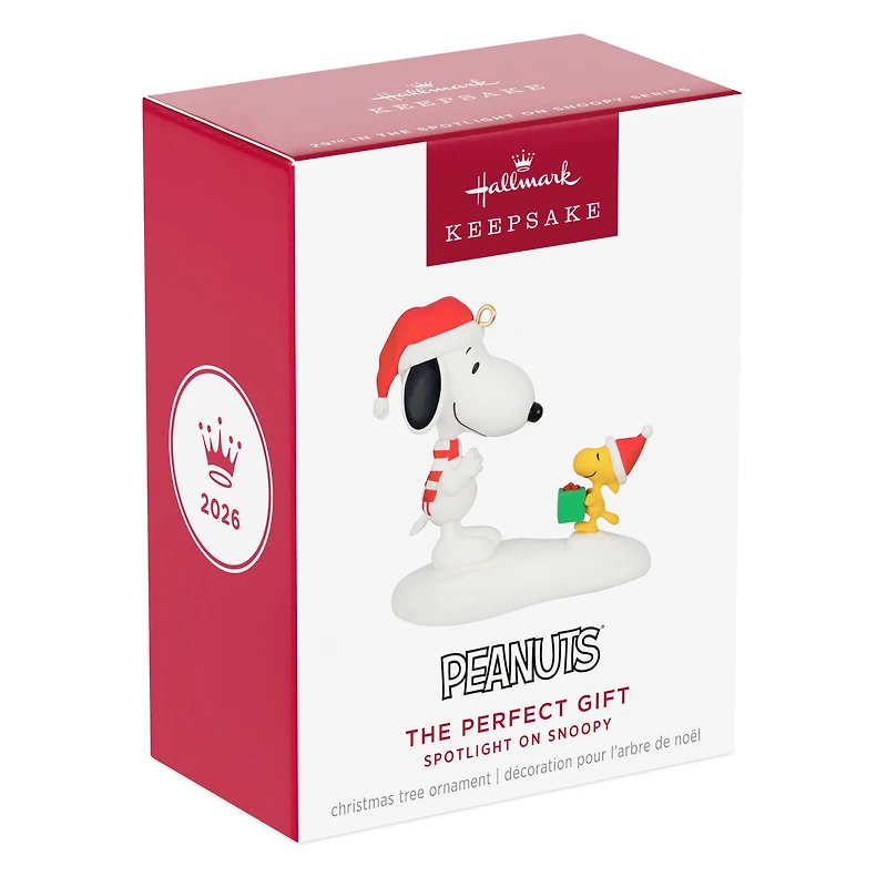 Peanuts® Spotlight on Snoopy The Perfect Gift Ornament for only USD 20.99 | Hallmark