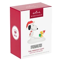 Peanuts® Spotlight on Snoopy The Perfect Gift Ornament for only USD 20.99 | Hallmark