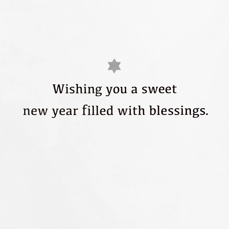 Sweet New Year of Blessings Rosh Hashanah Cards, Pack of 40 for only USD 15.49 | Hallmark