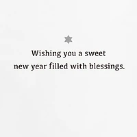 Sweet New Year of Blessings Rosh Hashanah Cards, Pack of 40 for only USD 15.49 | Hallmark