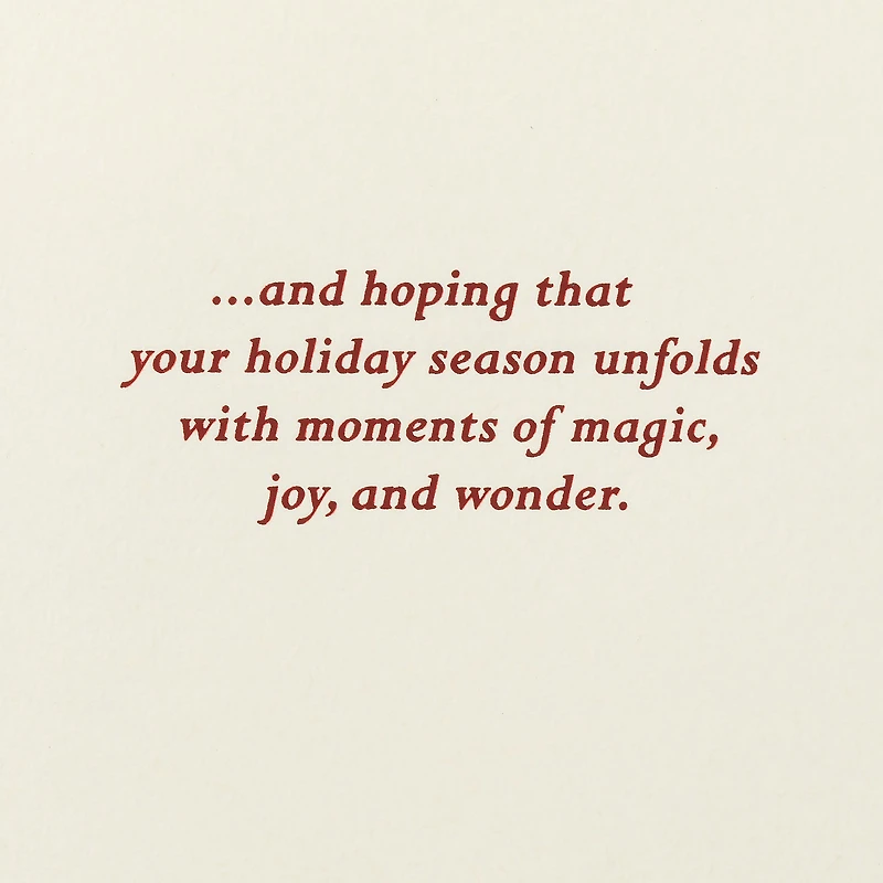 Moments of Magic, Joy and Wonder Christmas Card for only USD 5.59 | Hallmark