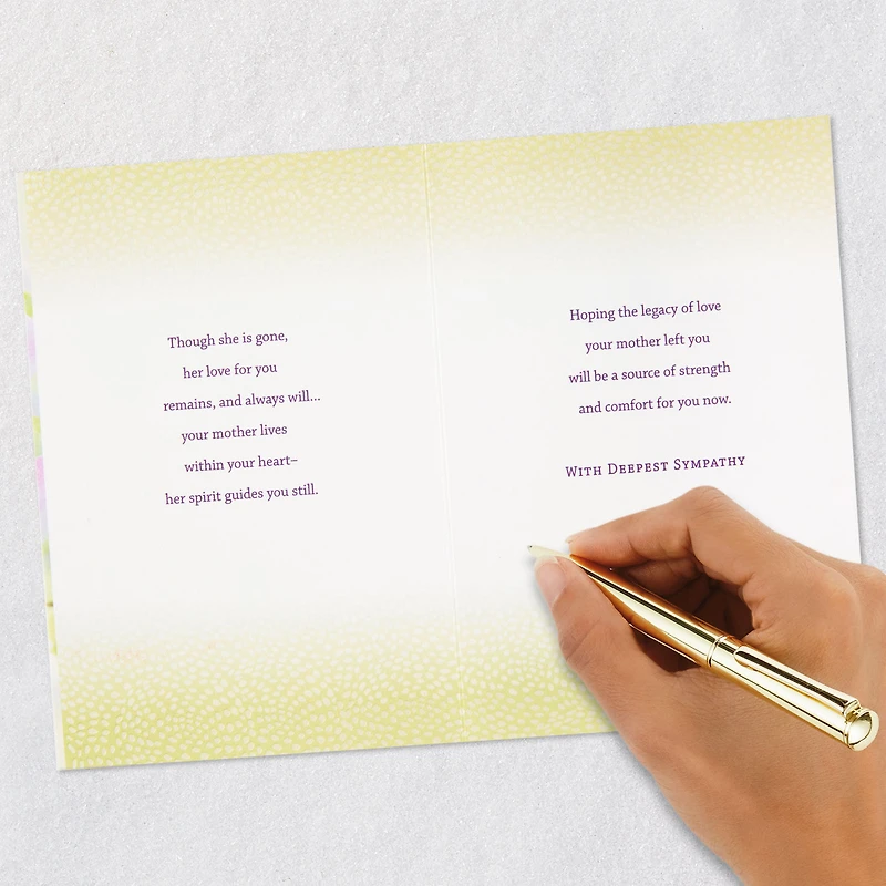 Your Mother Lives On in You Sympathy Card for only USD 5.59 | Hallmark