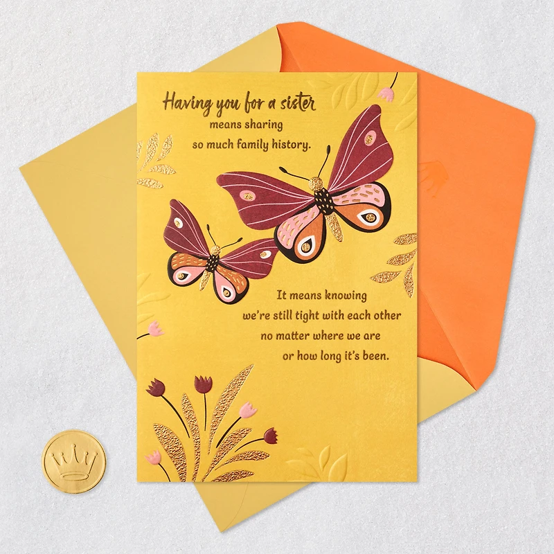 Thanks for Always Being There Card for Sister for only USD 4.99 | Hallmark