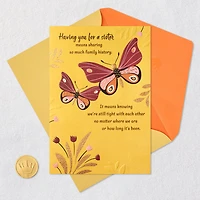 Thanks for Always Being There Card for Sister for only USD 4.99 | Hallmark