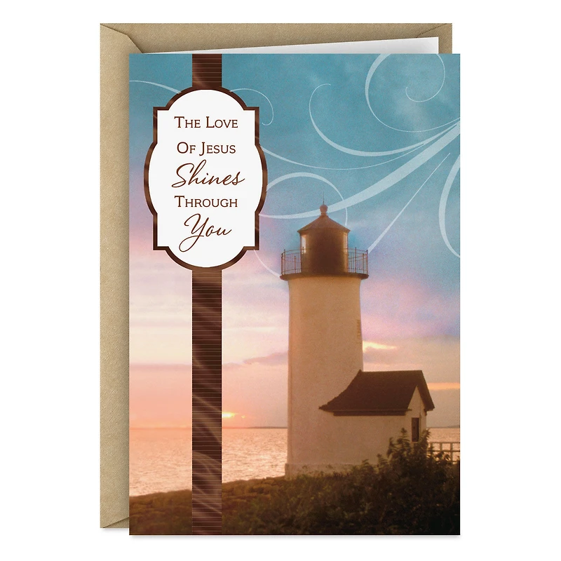 The Love of Jesus Shines Through You Religious Clergy Appreciation Card for only USD 2.99 | Hallmark