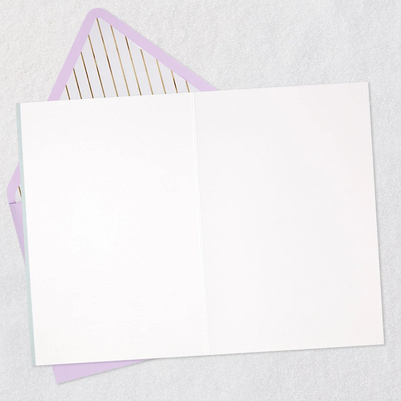 Tropical Leaves and Purple Flowers Blank Card for only USD 8.59 | Hallmark