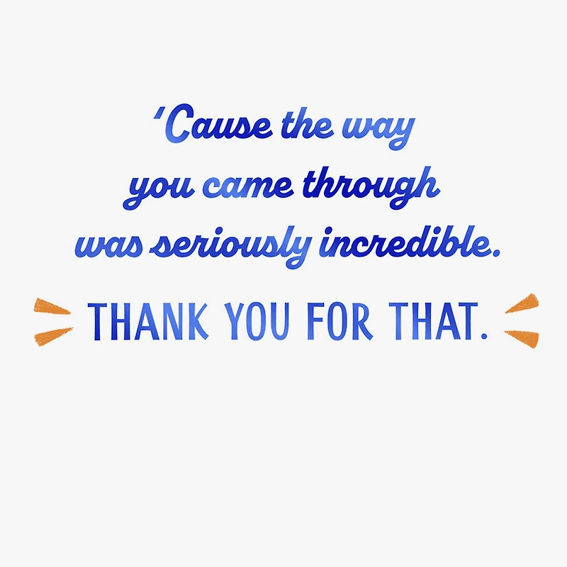 You Deserve a Shout-Out Thank-You Card for only USD 2.99 | Hallmark