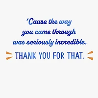 You Deserve a Shout-Out Thank-You Card for only USD 2.99 | Hallmark