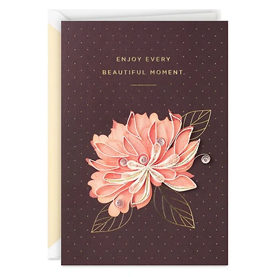 Enjoy Every Moment Quilled Paper Handmade Congratulations Card for only USD 13.59 | Hallmark