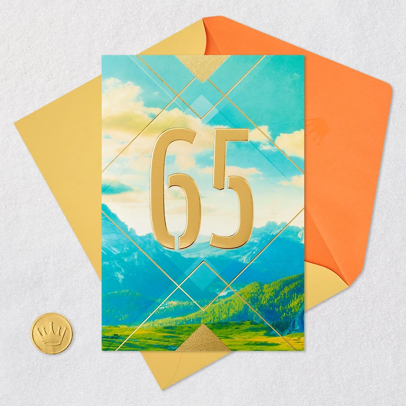 Savor the Adventure 65th Birthday Card for only USD 5.99 | Hallmark