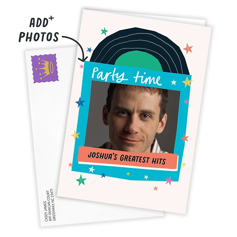 Party Time Custom Birthday Card for only USD 4.99 | Hallmark