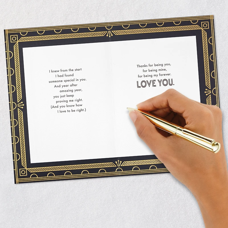 Best Man I Know Art Deco Romantic Birthday Card for Husband for only USD 5.99 | Hallmark