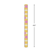 Pink Dots and Yellow Stripes Tall Wrapping Paper Roll, 35 sq. ft. for only USD 5.99 | Hallmark