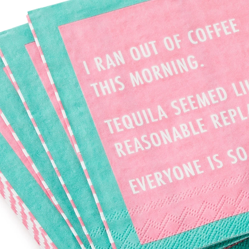 Drinks on Me Get Better Soon Funny Party Napkins, Pack of 20 for only USD 5.99 | Hallmark