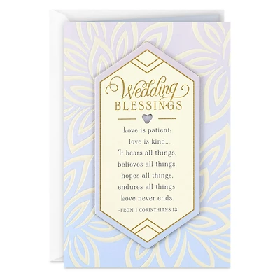A Lifetime of Blessings Religious Wedding Card for only USD 5.99 | Hallmark