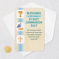 May You Feel Jesus' Presence First Communion Card for only USD 3.99 | Hallmark