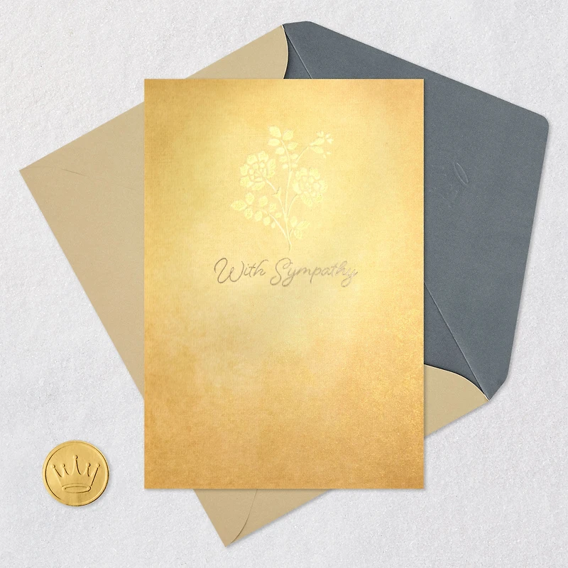 Our Thoughts and Prayers Are With You Sympathy Card for only USD 4.59 | Hallmark
