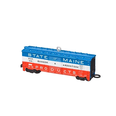 Lionel® Bangor & Aroostook State of Maine Boxcar Metal Ornament for only USD 29.99 | Hallmark