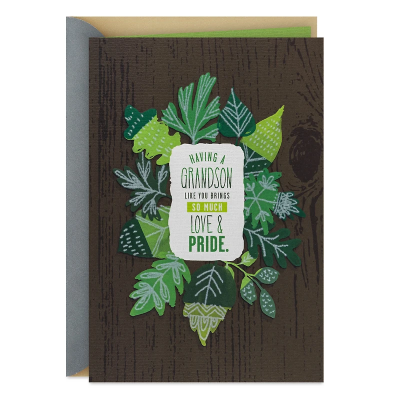 Love and Pride Birthday Card for Grandson for only USD 4.59 | Hallmark