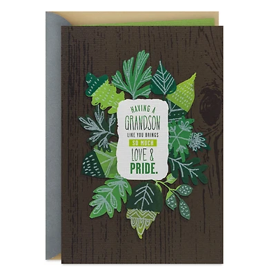 Love and Pride Birthday Card for Grandson for only USD 4.59 | Hallmark