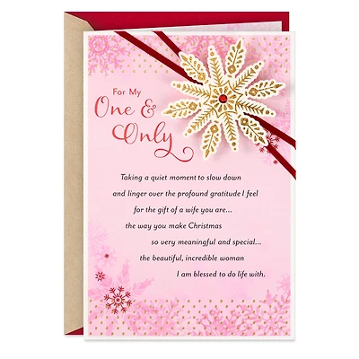 I'm Blessed to Do Life With You Religious Christmas Card for Wife for only USD 6.99 | Hallmark