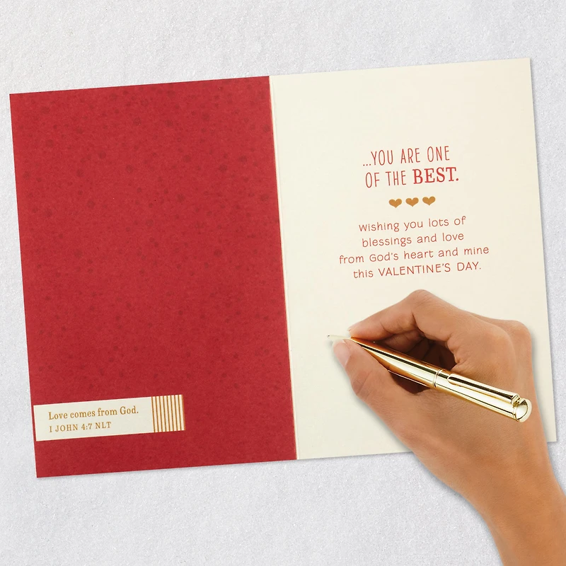 God Shows His Love Through You Religious Valentine's Day Card for only USD 5.59 | Hallmark