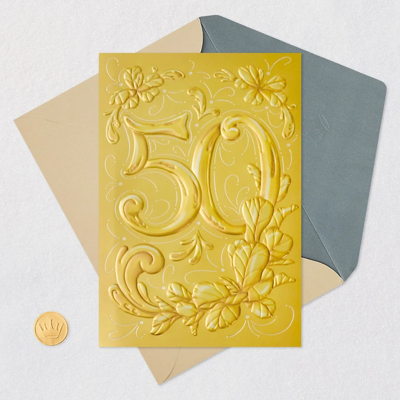 Everything You've Shared 50th Anniversary Card for Couple for only USD 6.59 | Hallmark