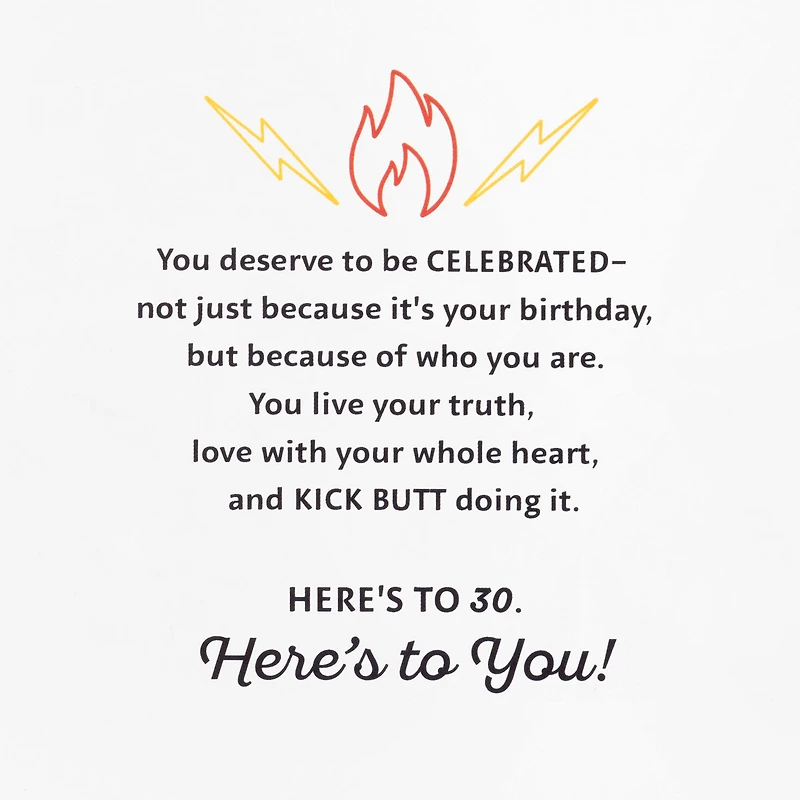 30 Killin' It Musical 30th Birthday Card With Light for only USD 7.99 | Hallmark