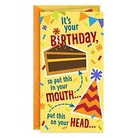 Put this in Your Pocket Money Holder Birthday Card for Kids for only USD 2.99 | Hallmark