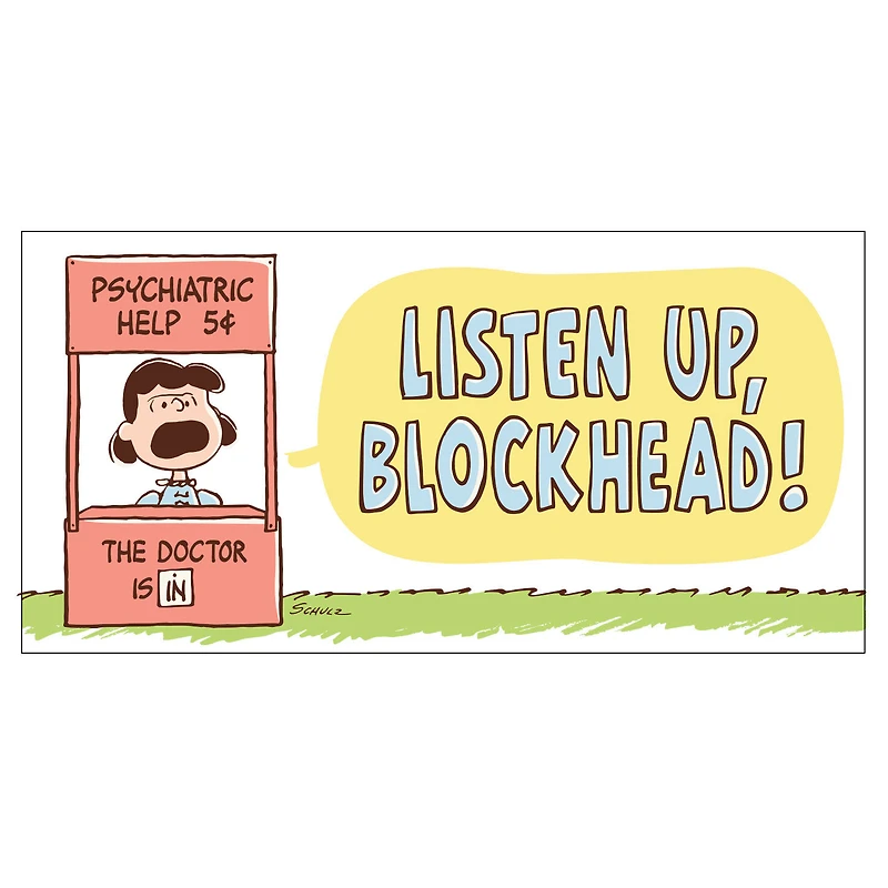 Peanuts® Lucy The Doctor Is In Collectible Drinking Glass, 13.5 oz. for only USD 16.99 | Hallmark