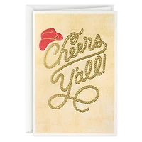 Hallmark x Opry® Cheers Y'all Blank Card for only USD 4.99 | Hallmark