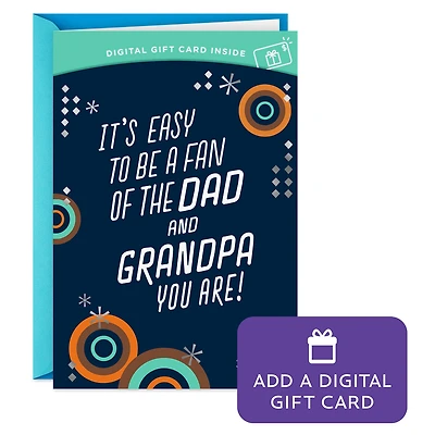 You're a Great Dad and Grandpa Gift Card Greeting Father's Day Card for only USD 4.99 | Hallmark