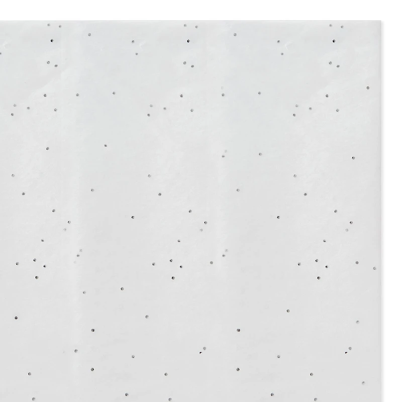 Sparkling Dots on White Tissue Paper, 6 sheets for only USD 2.49 | Hallmark