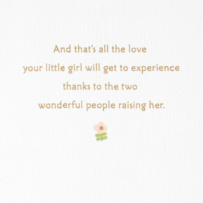 Sweetness and Love New Baby Girl Card for only USD 5.99 | Hallmark