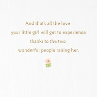 Sweetness and Love New Baby Girl Card for only USD 5.99 | Hallmark