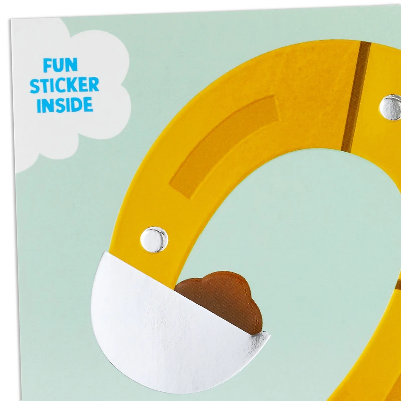 Tons of Birthday Fun 2nd Birthday Card With Sticker for only USD 4.99 | Hallmark