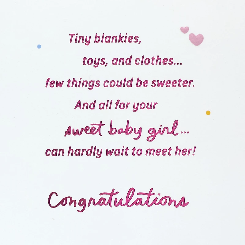 She's Almost Here Baby Shower Card for Girl for only USD 6.99 | Hallmark
