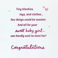 She's Almost Here Baby Shower Card for Girl for only USD 6.99 | Hallmark
