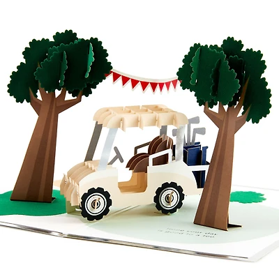 Hope Your Day Is Good to a Tee Golf 3D Pop-Up Card for only USD 12.99 | Hallmark