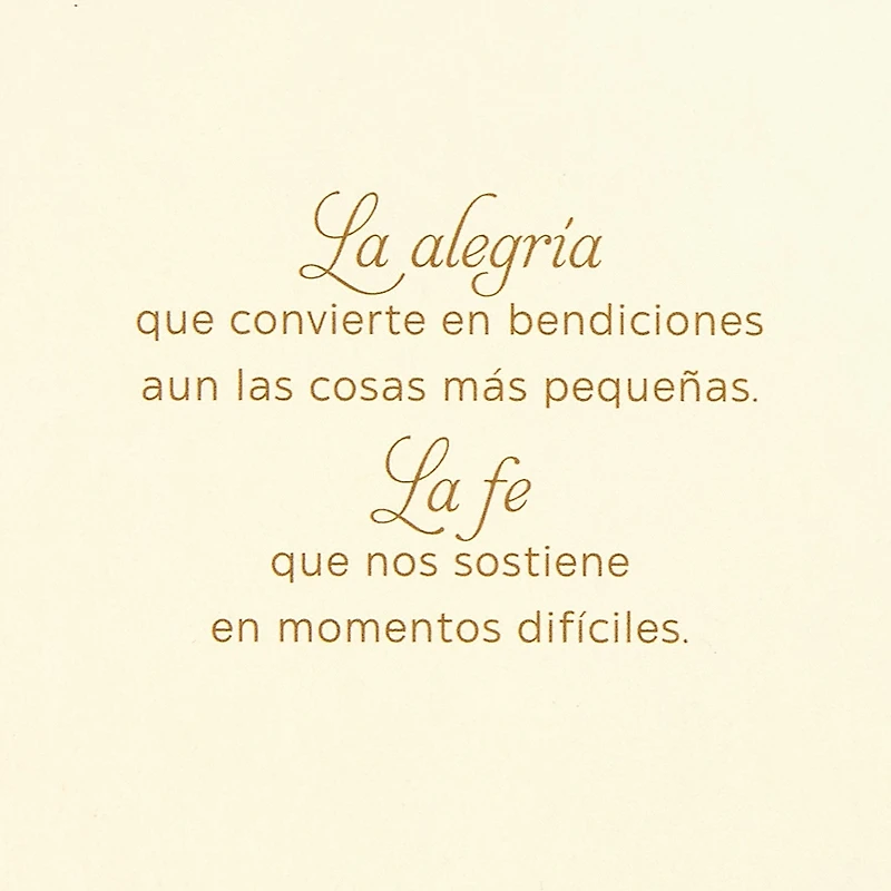 Every Good Thing Comes From God Religious Spanish-Language Christmas Card for only USD 6.59 | Hallmark