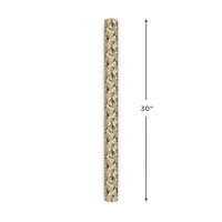 Kraft Greenery/Brown Flecks Holiday Reversible Wrapping Paper Roll, 22.5 sq. ft. for only USD 4.99 | Hallmark