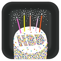 "HBD" Cake Dessert Plates, Pack of 8 for only USD 3.99 | Hallmark