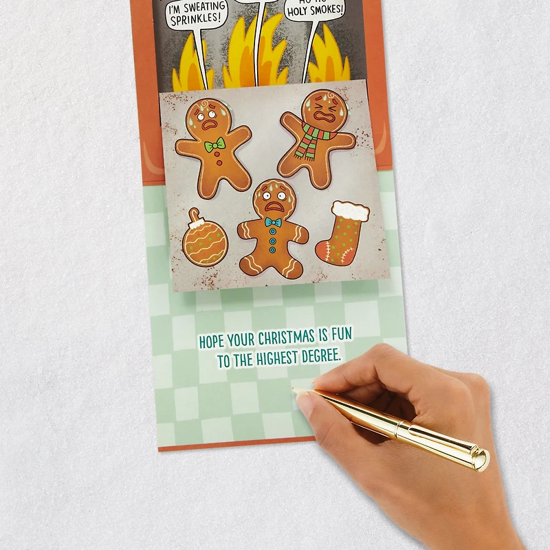 Warm Holiday Wishes Funny Musical Pop-Up Christmas Card With Light for only USD 8.99 | Hallmark