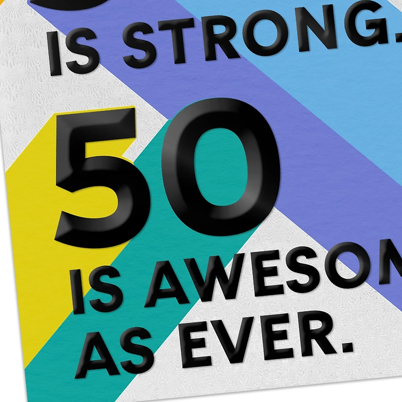 Just Getting Started 50th Birthday Card for only USD 4.59 | Hallmark