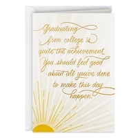 Quite the Achievement College Graduation Card for only USD 4.59 | Hallmark
