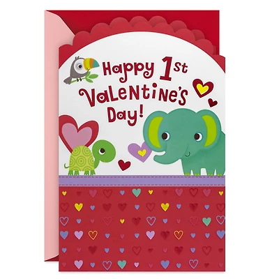Xs and Os From Your Head to Your Toes Baby's First Valentine's Day Card for only USD 4.59 | Hallmark