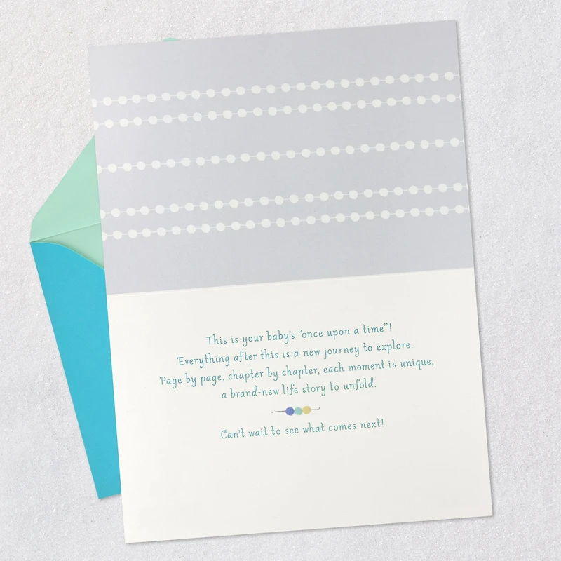 A New Story Begins New Baby Card for only USD 6.99 | Hallmark