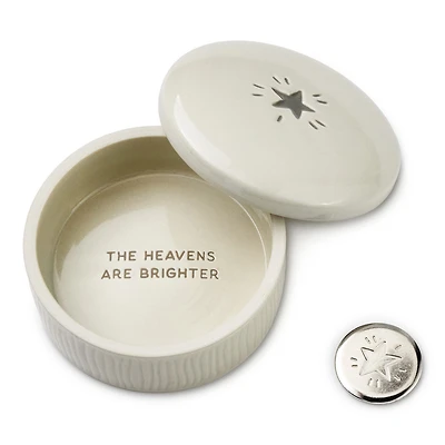 Heavenly Star Lidded Trinket Dish With Token for only USD 22.99 | Hallmark